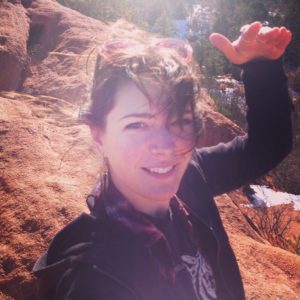Photo of Erica Sparks, Independent Massage Therapist, at Garden of the Gods Park in Colorado Springs